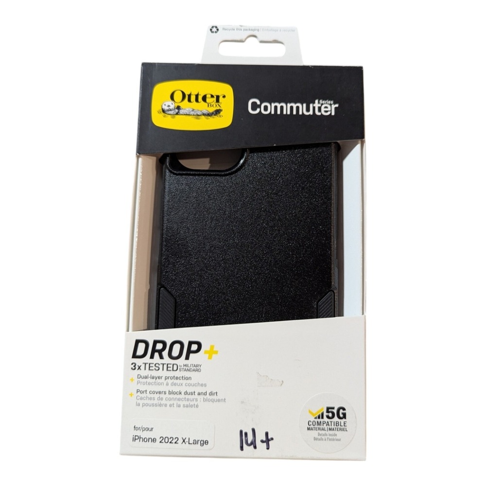 Q3.‎ OtterBox Commuter Apple iPhone 2022 X-Large (14 Plus) - Black